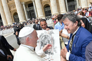 Our Billich meeting Pope Francis in Rome